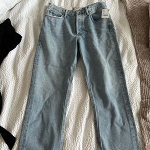Agolde High Rise Straight Crop / Size 27
